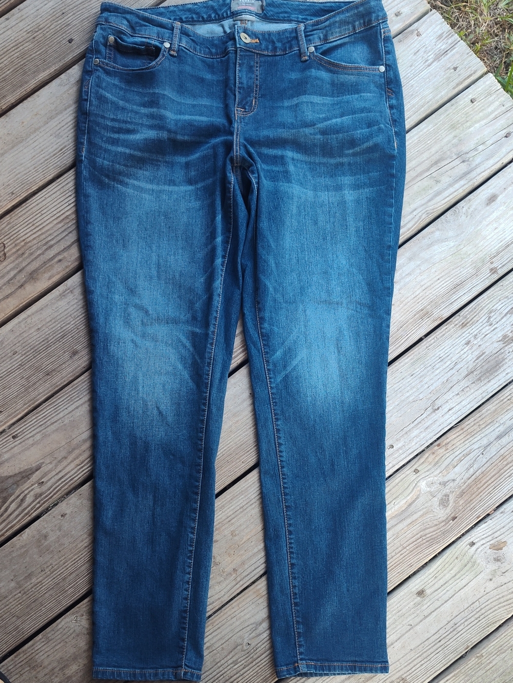 Torrid Boyfriend Straight Jeans Size18XT - Picture 1 of 5